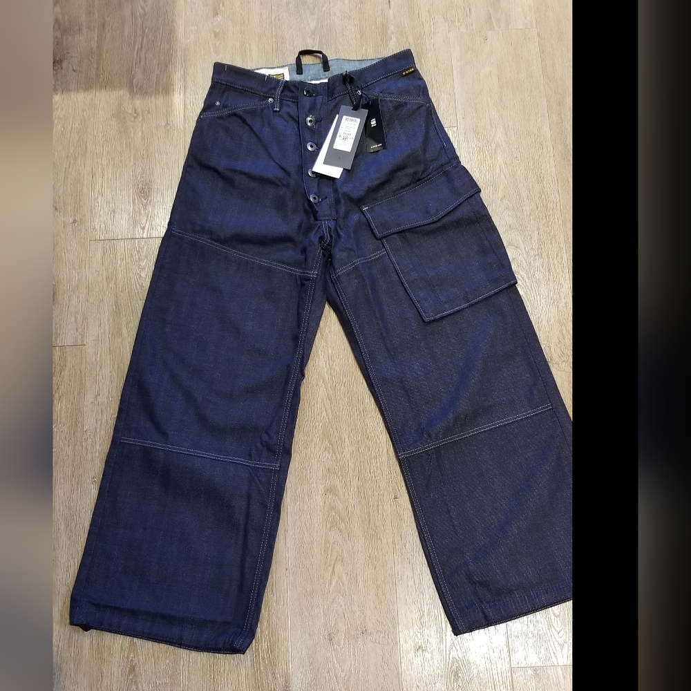 G-STAR, GSSR Navy Bam Jean's,  30, Brand new